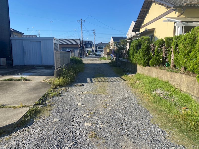 牧之原市大沢 土地 現地写真
