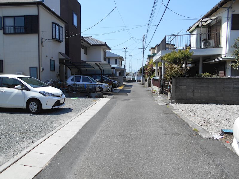 沼津市寿町　土地 現地写真（前面道路含む現地写真）