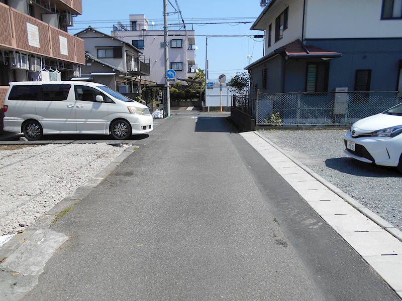 沼津市寿町　土地 現地写真（前面道路含む現地写真）