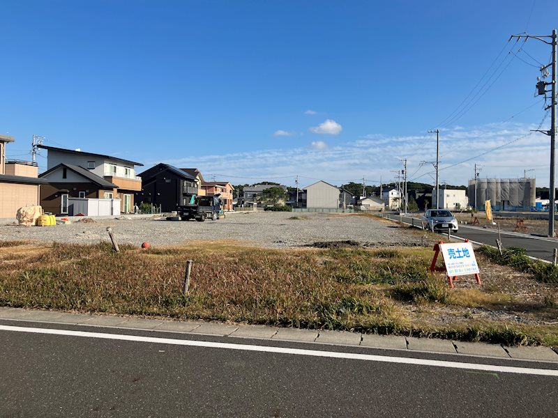 静岡市清水区三保松原町　シ区画 現地写真