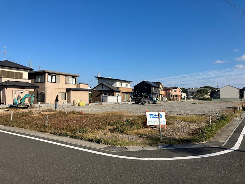 静岡市清水区三保松原町　シ区画 現地写真