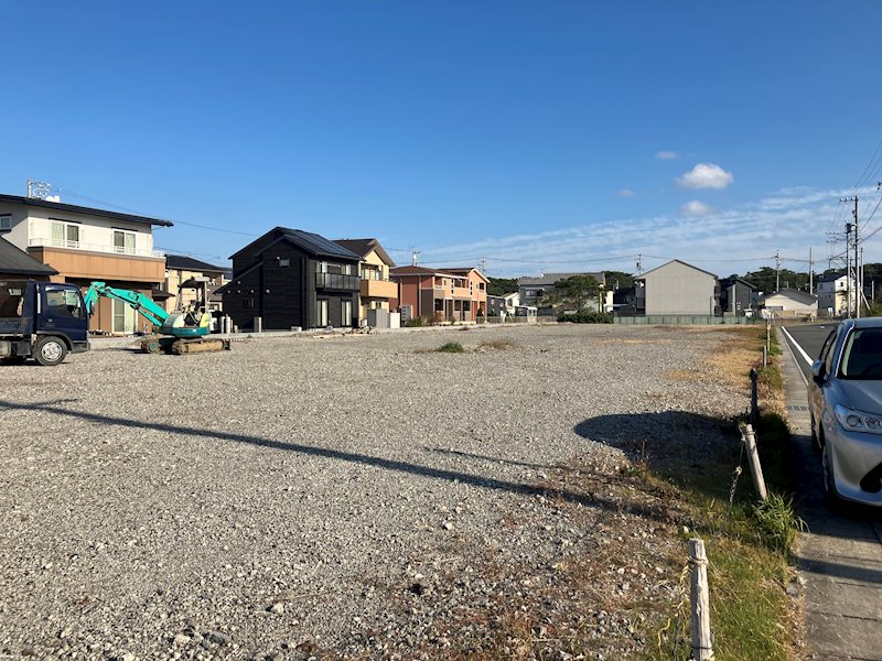 静岡市清水区三保松原町　シ区画 現地写真