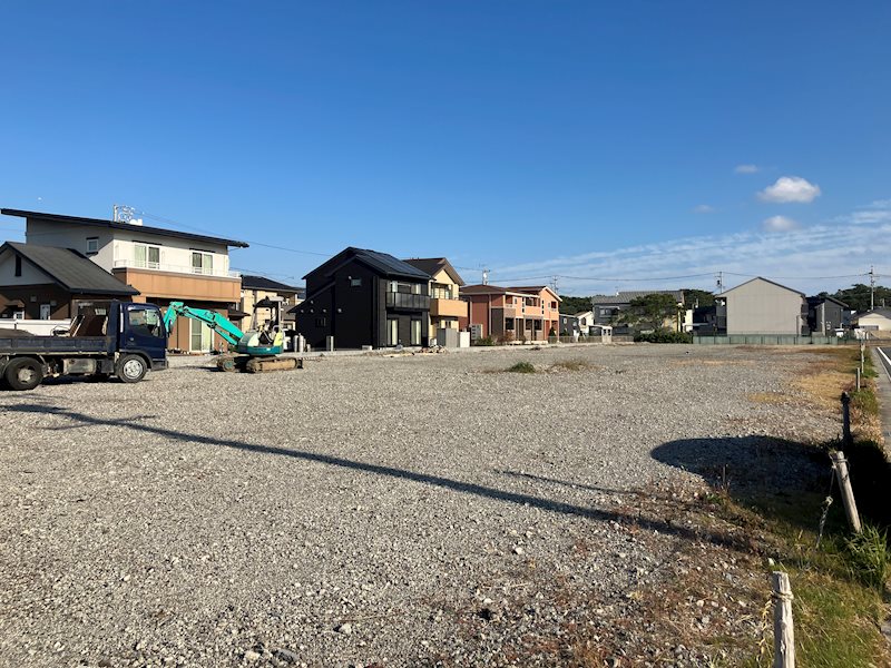 静岡市清水区三保松原町　シ区画 現地写真