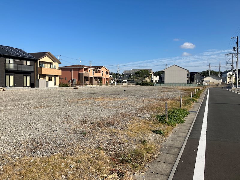 静岡市清水区三保松原町　シ区画 現地写真