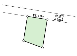 沼津市東椎路116-11　土地 間取図・土地図