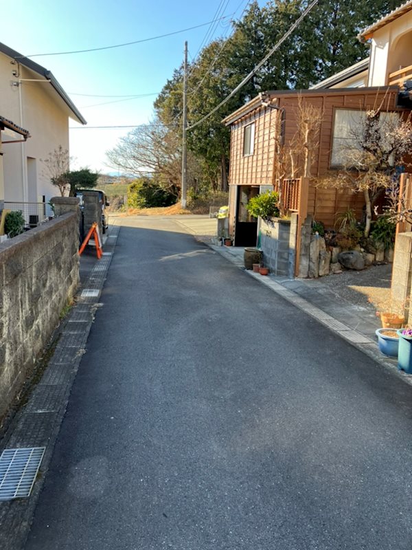 沼津市東椎路116-11　土地 現地写真（前面道路含む現地写真）
