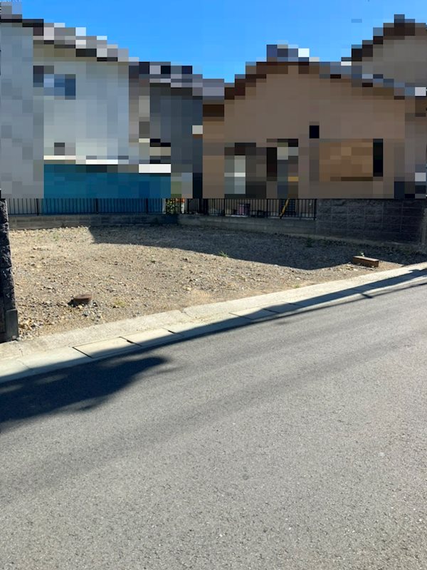 静岡市葵区瀬名川二丁目　売土地 現地写真（前面道路含む現地写真）