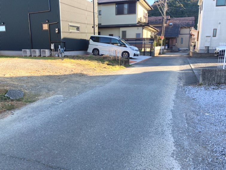 駿東郡清水町徳倉80-4　土地 現地写真（前面道路含む現地写真）