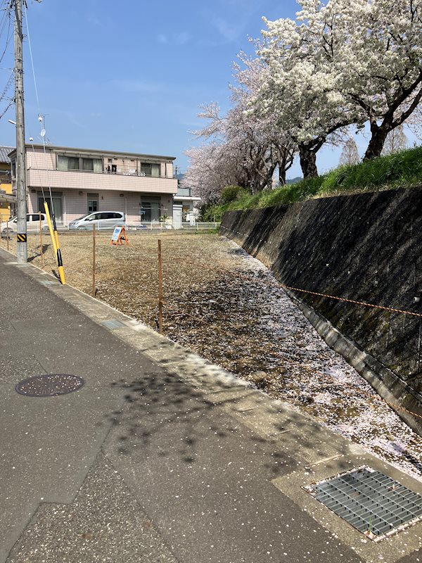 葵区西瀬名町　土地  現地写真