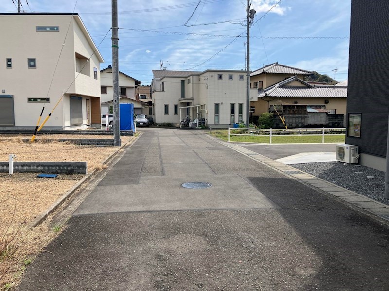 葵区新伝馬3丁目　売土地　E区画 現地写真（前面道路含む現地写真）