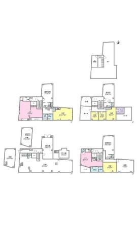 沼津市大手町5-10-2　一棟 間取図・土地図