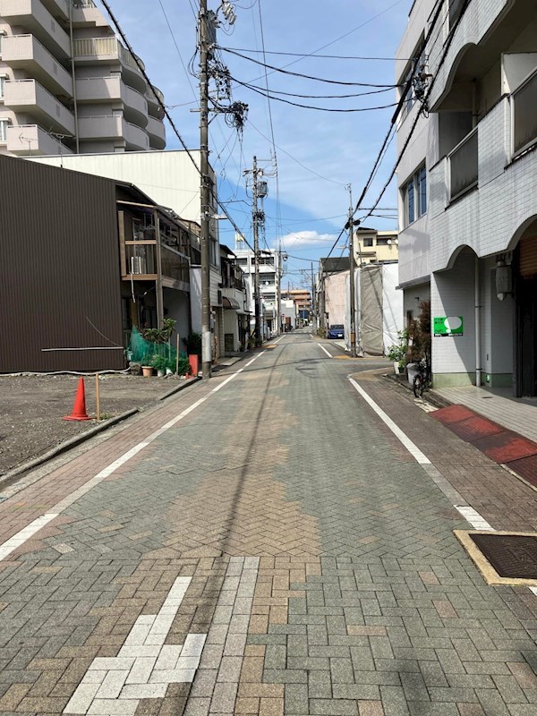 葵区鷹匠３丁目　土地 現地写真（前面道路含む現地写真）