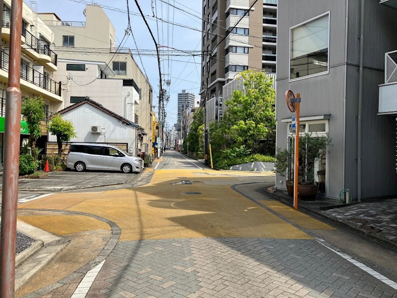 葵区鷹匠３丁目　土地 現地写真（前面道路含む現地写真）
