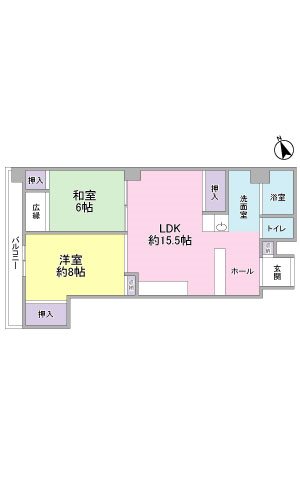 パスコグランドマンション沼津 間取図・土地図