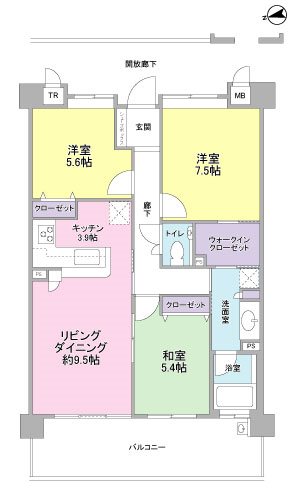 アーバンシティ沼津大岡 間取図・土地図