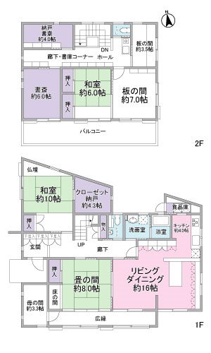静岡県藤枝市高岡１丁目 間取図・土地図