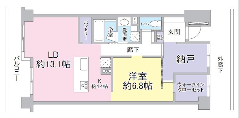 浪漫館 間取図・土地図