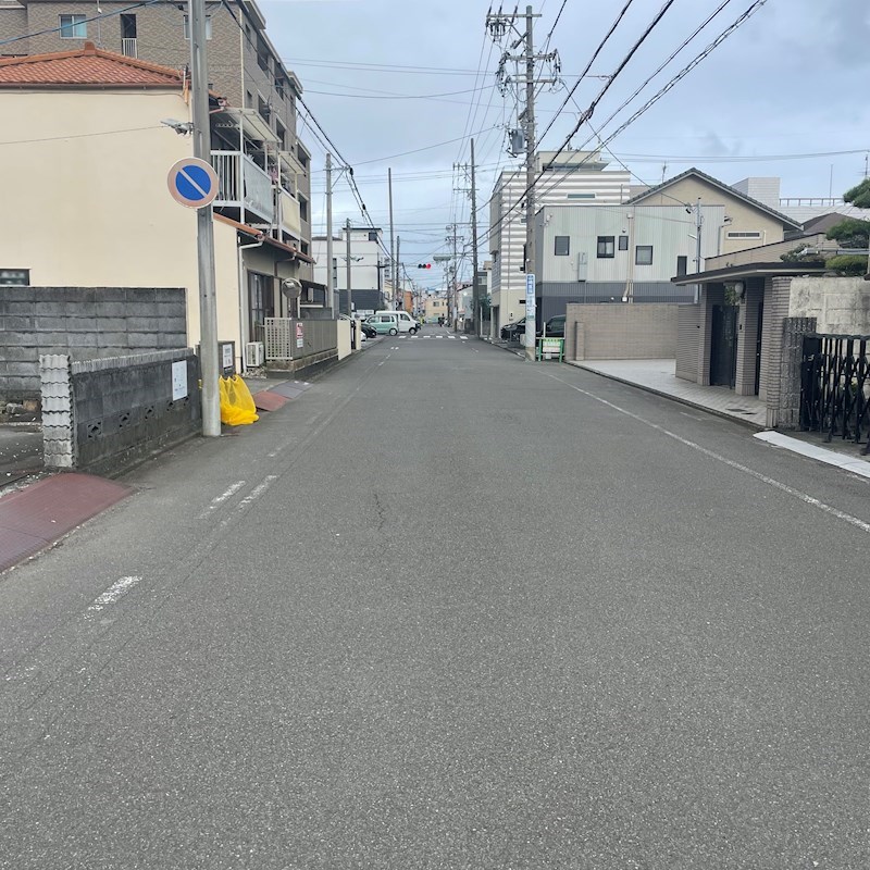 新川一丁目７ー３８　土地 現地写真（前面道路含む現地写真）