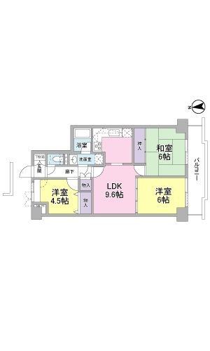 エンゼルハイム岡一色第１ 間取図・土地図