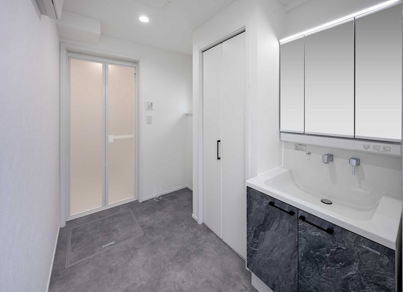 【静鉄不動産の新築分譲住宅】エバースクエア北矢部町一丁目1号地 内観写真（洗面台・洗面所）