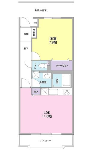 三島市南町17-6　３棟 間取図・土地図
