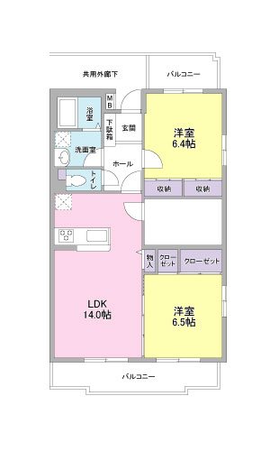 三島市南町17-6　３棟 間取図・土地図