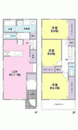 【静鉄不動産】エバースクエア緑町　１号地 間取図・土地図