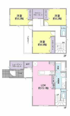 【静鉄不動産】エバースクエア緑町　４号地 間取図・土地図