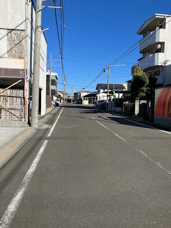 【静鉄不動産の新築分譲住宅】エバースクエア入江三丁目 現地写真（前面道路含む現地写真）
