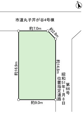 静岡市駿河区丸子芹が谷町10-30-1 間取図・土地図
