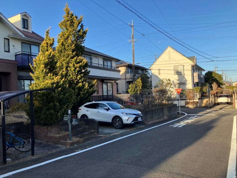 藤枝市南駿河台五丁目 現地写真（前面道路含む現地写真）