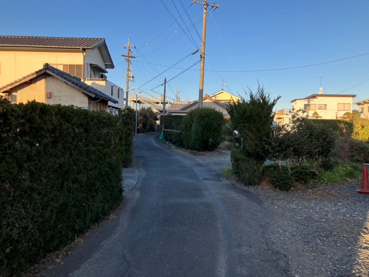 焼津市藤守　中古戸建 現地写真（前面道路含む現地写真）