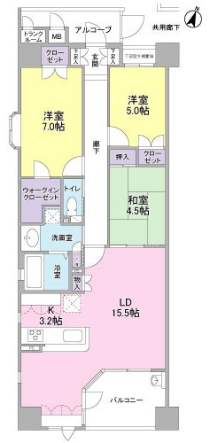 ラ・ヴァンス静岡馬渕 間取図・土地図