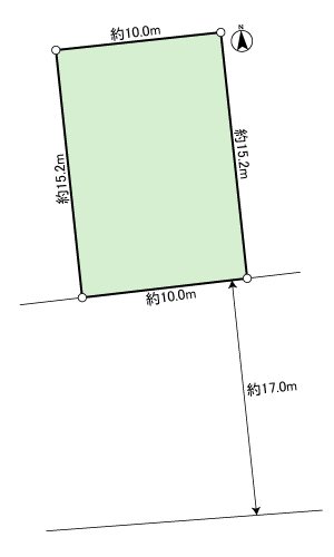 【静鉄ホームズ】　藤枝市前島二丁目　(建築条件付宅地） 間取図・土地図