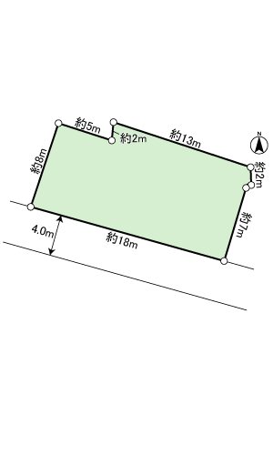 長泉町下土狩342-6　土地 間取図・土地図