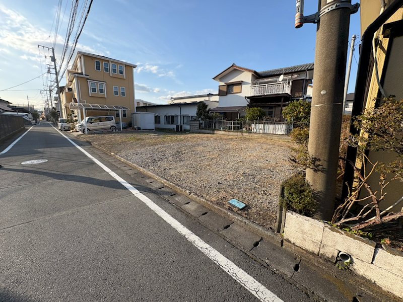 長泉町下土狩342-6　土地 現地写真（前面道路含む現地写真）