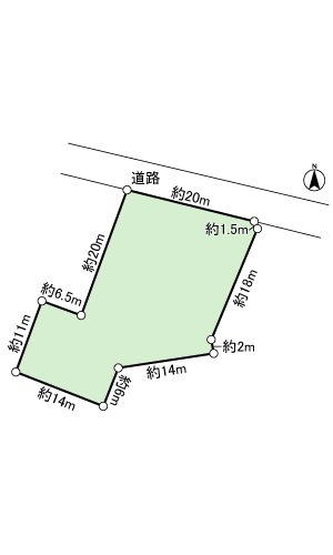 静岡県焼津市本町２丁目827-5、827-9、827-12 間取図・土地図