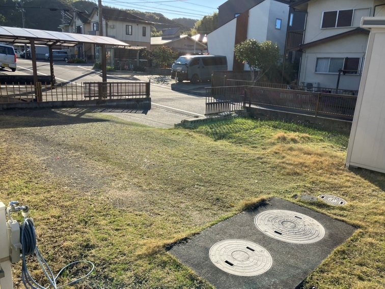 藤枝市時ケ谷 現地写真（駐車場）