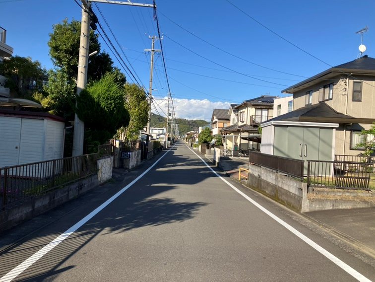 藤枝市時ケ谷 現地写真（前面道路含む現地写真）