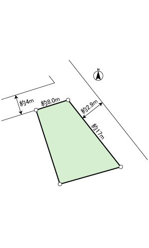 駿河区富士見台二丁目　土地 間取図・土地図