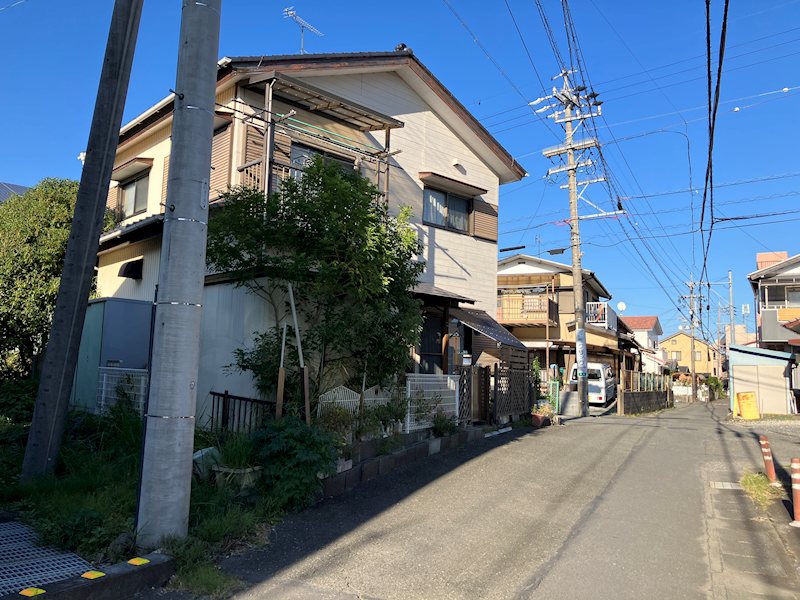 静岡県静岡市駿河区中島 現地写真（前面道路含む現地写真）