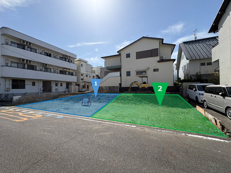 古庄三丁目6期 新築分譲住宅 2号棟 区画図