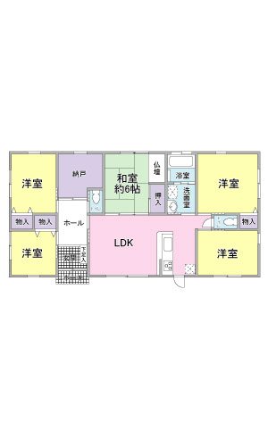 草薙二丁目　戸建 間取図・土地図