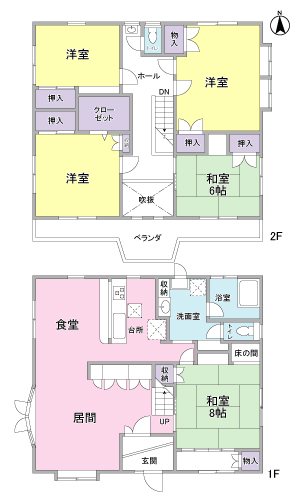 藤枝市駿河台2-10-2中古 間取図・土地図