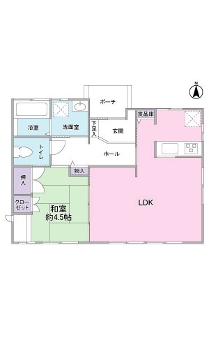 入江一丁目　戸建 間取図・土地図