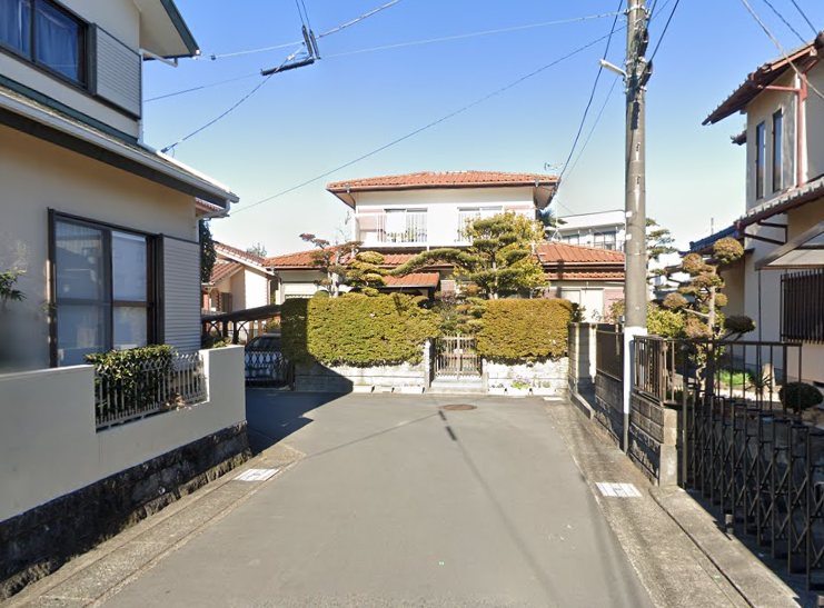 三島市東本町2丁目656番19 現地写真（前面道路含む現地写真）
