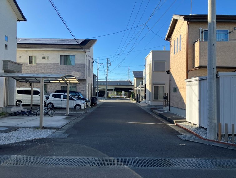 藤枝市高柳一丁目 現地写真（前面道路含む現地写真）