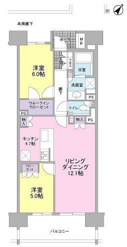 プレミスト静岡 間取図・土地図