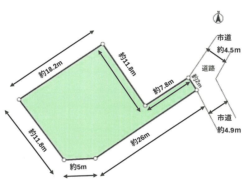小鹿土地84-7 間取図・土地図