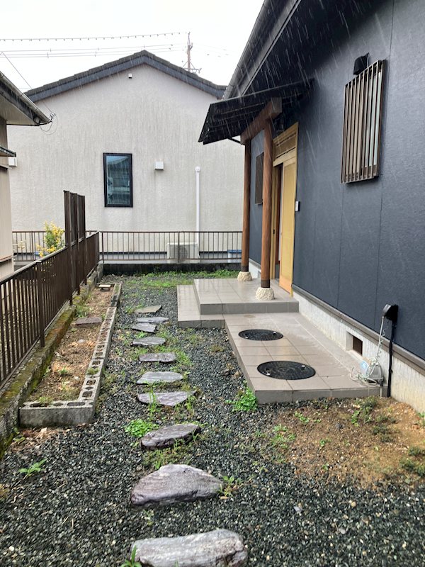 藤枝市大洲四丁目 現地写真（庭）